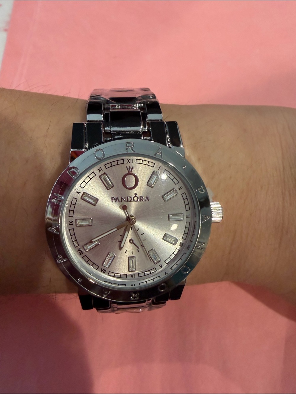 Pandora Silver Watch with Dial - Picture 5 of 9
